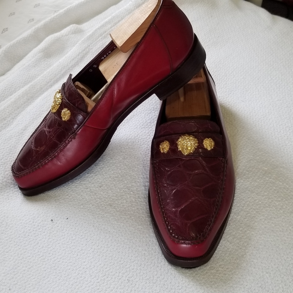 Rare High End Mauri Alligator Mens Shoe Size 9